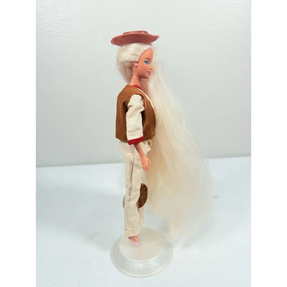 Vintage Barbie Doll Western Riding Outfit Hong Kong Tagged Clothes Only Cowboy